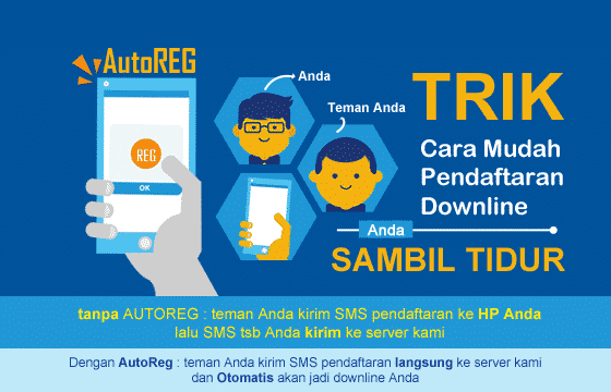 AutoReg downline pulsa otomatis